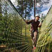 Verkossa Levin seikkailupuistossa