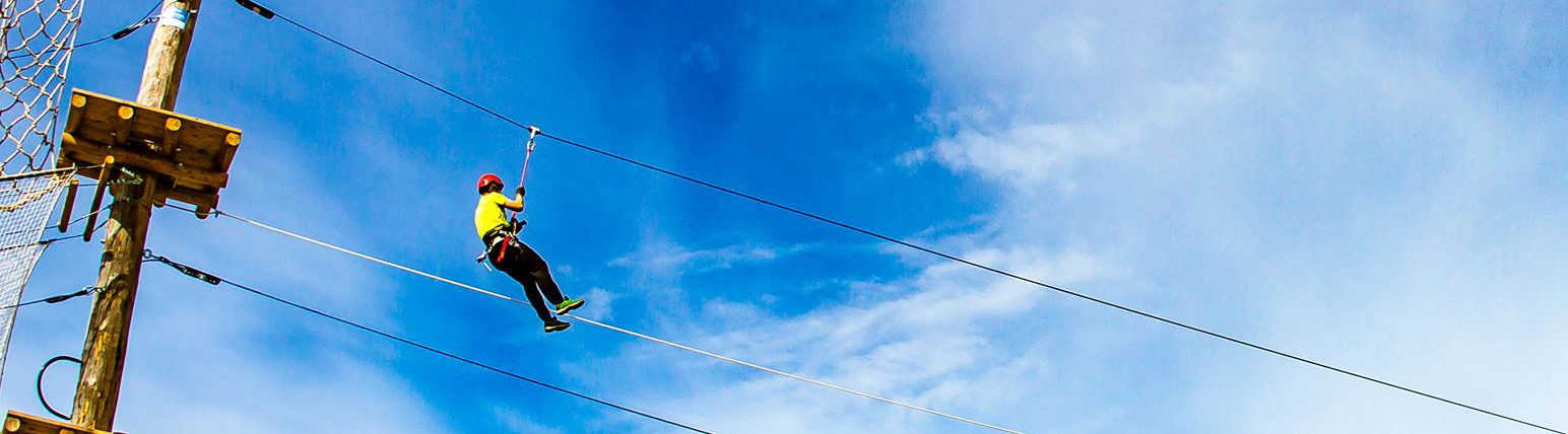 Vaijeriliuku Seikkailupuisto Laajavuoressa